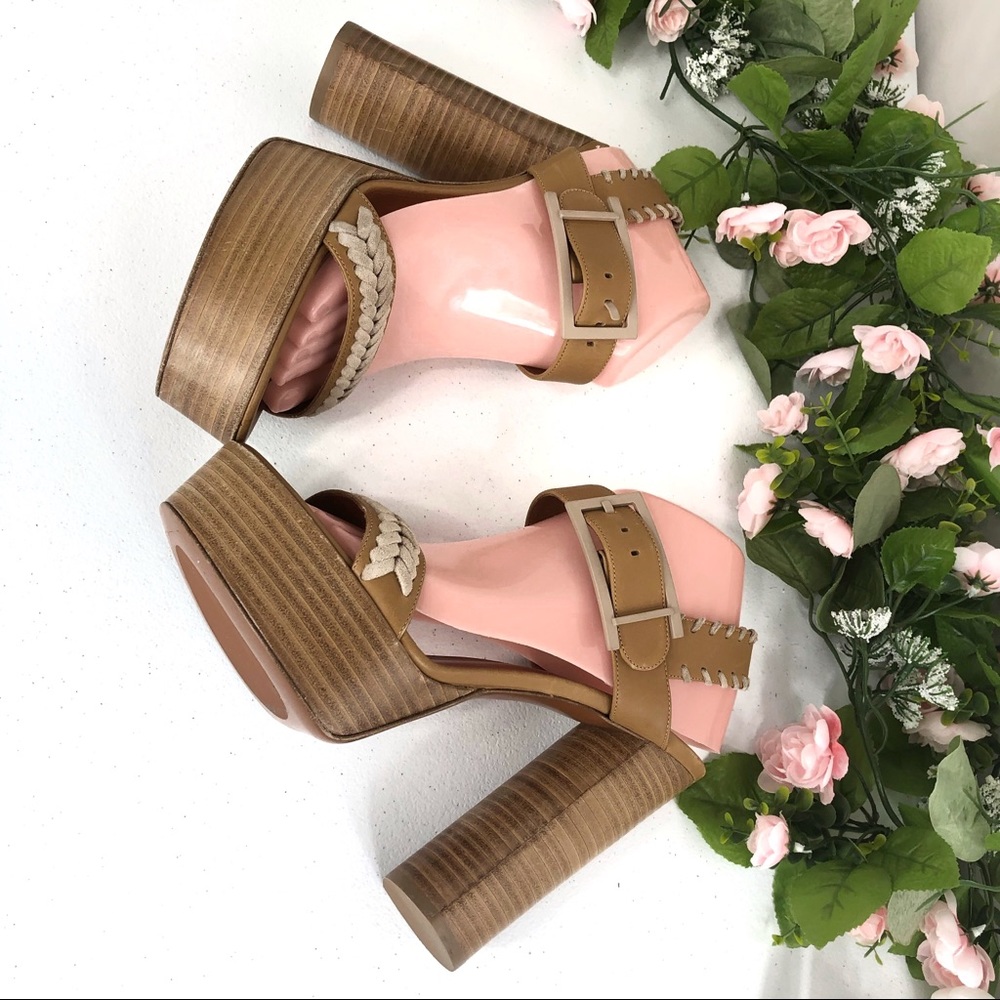 Aquatalia made in Italy cognac shoes size 8.5 (41) - Picture 5 of 8